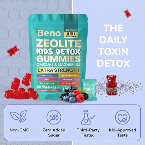 Beno - Kids Detox & Multivitamin Gummies